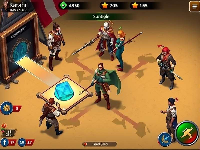 Karahi Commanders community event image showing players interacting